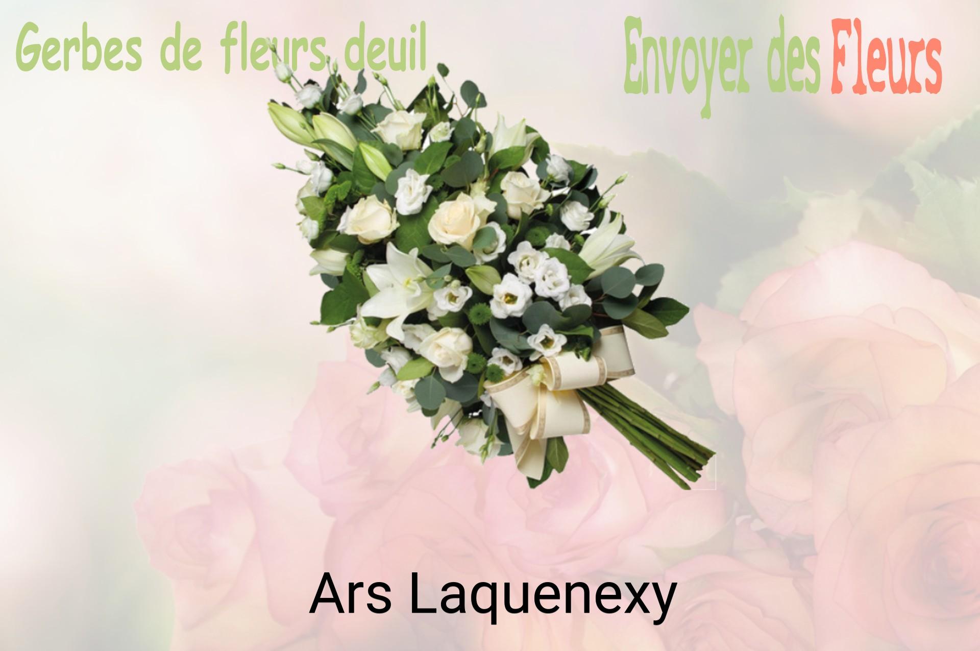 Gerbe de fleurs de deuil livrée à Ars-Laquenexy